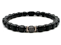 Bracciale Casciola Gioielli GIOIA in Ceramica Diamante Black 0.33 Ct QBNSL1P2RDNDBW - QBNSL1P2RDNDBW